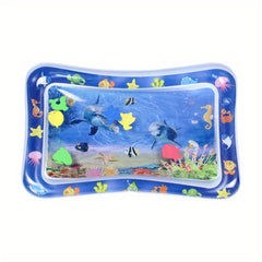 Kids Inflatable Water Mat with Music Tumbling Pad Toys