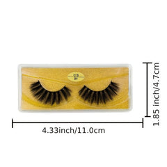 Soft & Fluffy 3D Mink Lashes - Natural Look & Thickness