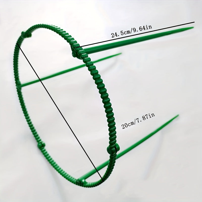 12pcs Garden Flower Support Circle Climbing Pergola Anti-Lodging Rod