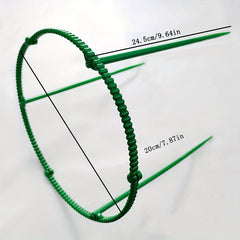 12pcs Garden Flower Support Circle Climbing Pergola Anti-Lodging Rod