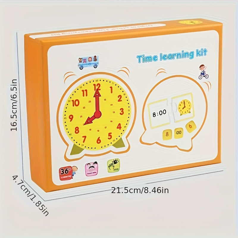 Clock Model Set for Teaching Time Recognition