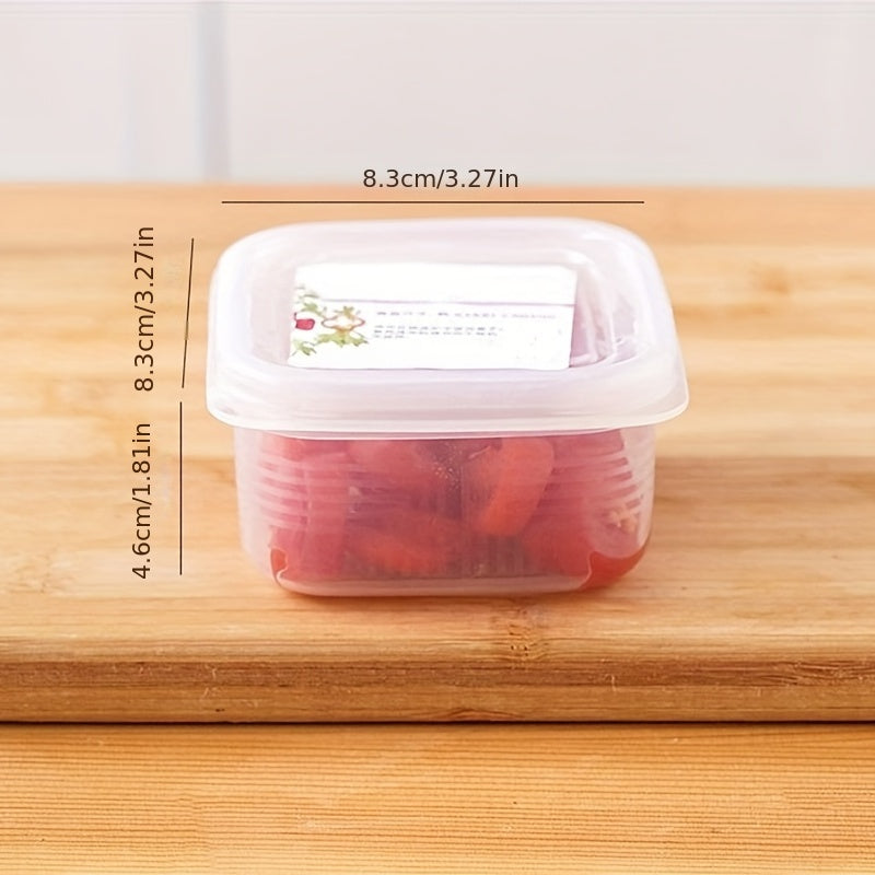3pcs Plastic Refrigerator Storage Box Transparent Fridge Fruit Vegetable Crisper