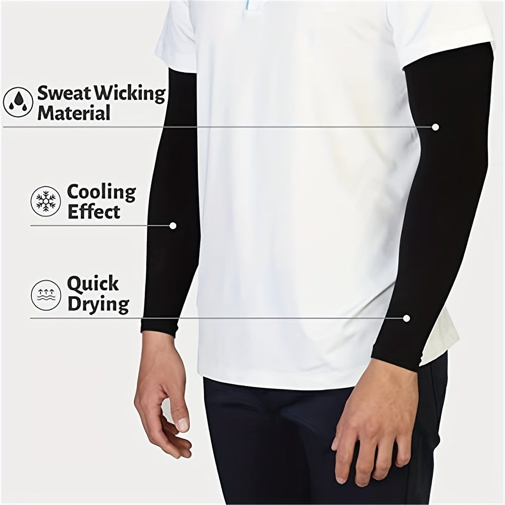 UV Protection Arm Sleeves - Moisture Wicking & Breathable