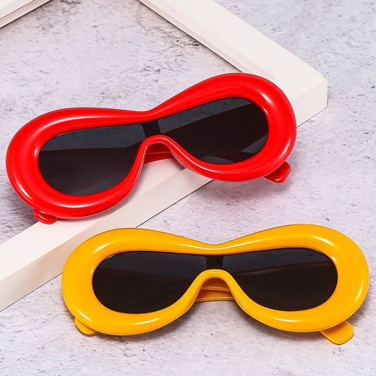 Thick Frame Sexy Lip Y2K Sunglasses Unisex