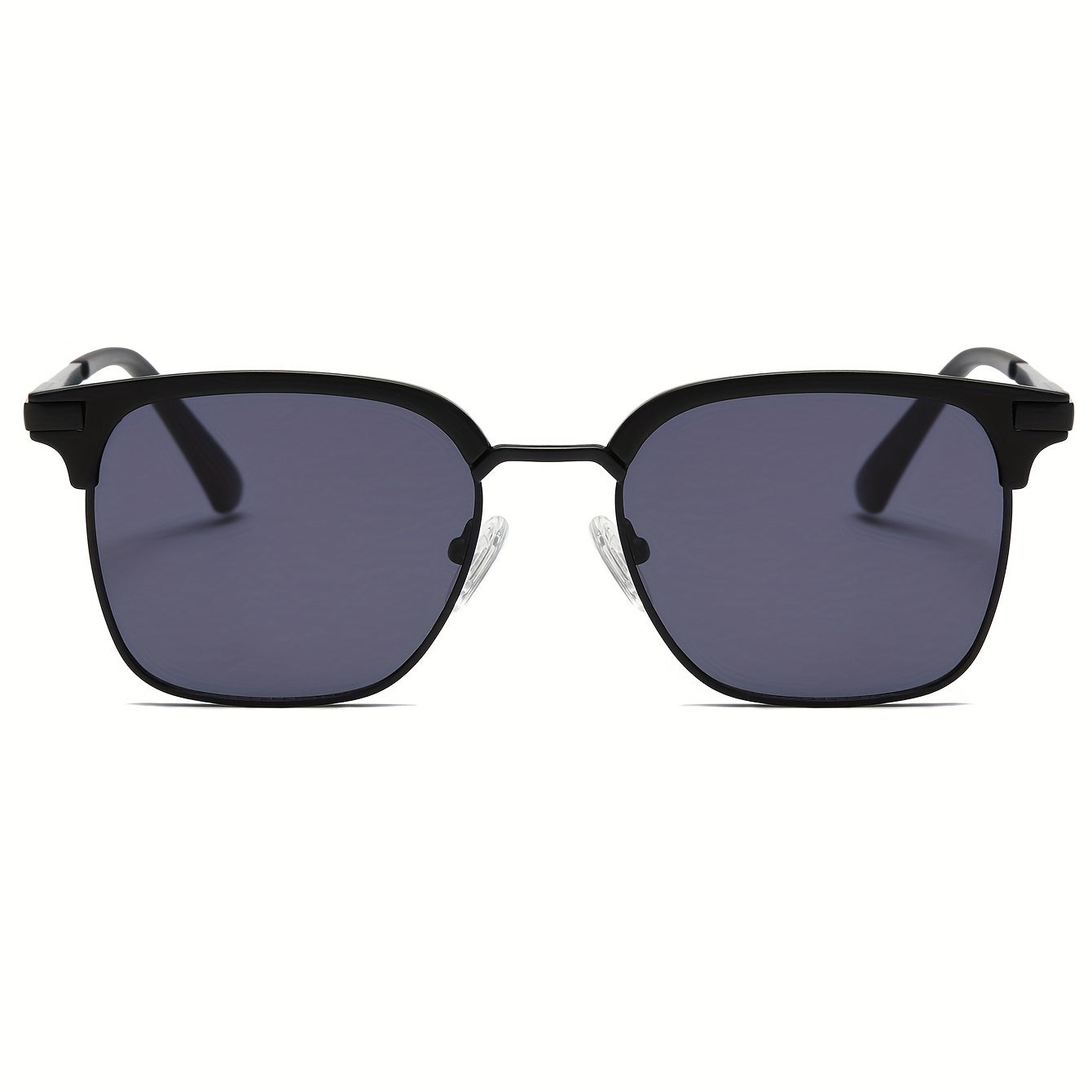 Square Metal Sunglasses Anti Glare UV400