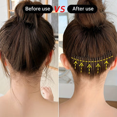 5pcs Retro Hair Side Clip Plastic Hair Fixed Comb Women Hair Clip