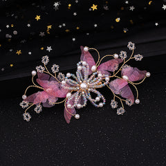 Romantic Flower Mini Hair Clip Wedding Bridal Hair Pin