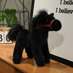 Pony Plush Toy Stuffed Animal Doll Farm Animals Home Decor