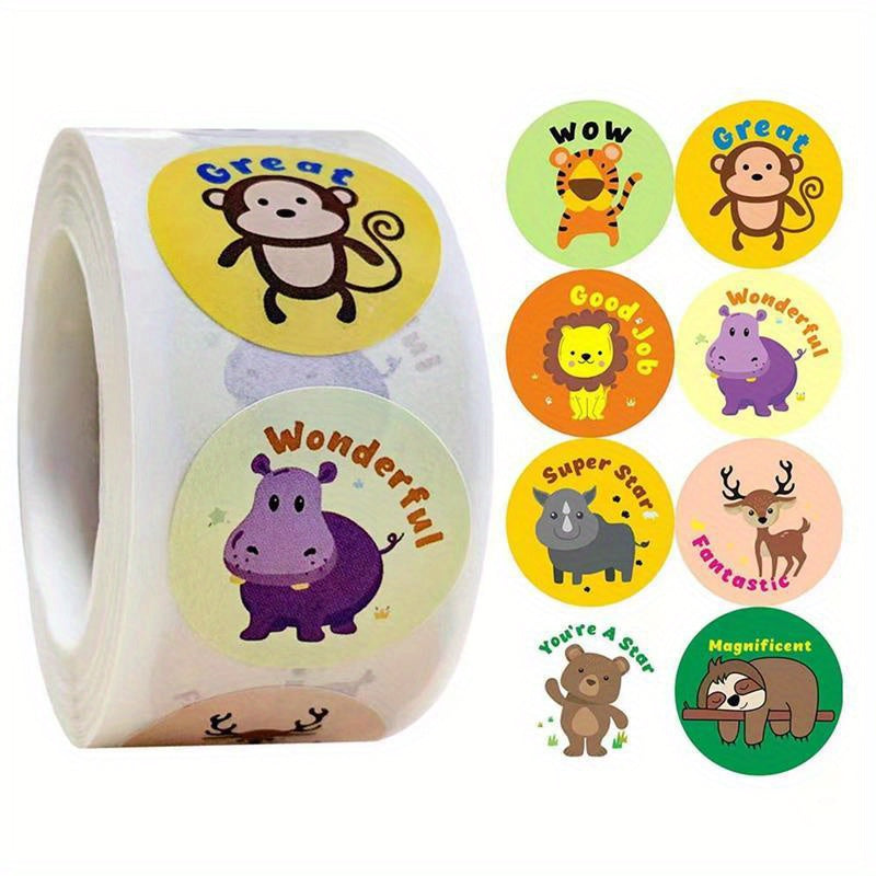 500pcs Reward Stickers - Reward Label Toys