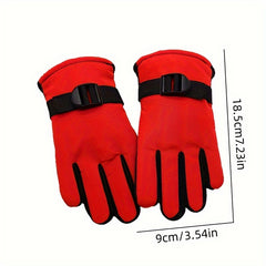 Kids' Skiing Coldproof Gloves Winter Waterproof & Windproof Gloves