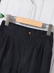 Boys Casual Corduroy Long Pants Spring Autumn Kids Clothing