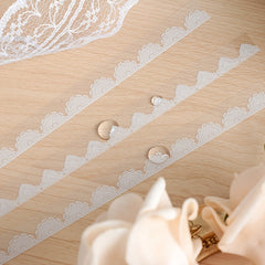 30pcs Lace Hollow Scrapbook Decor Sticker Label Diary Water Cup Notebook DIY