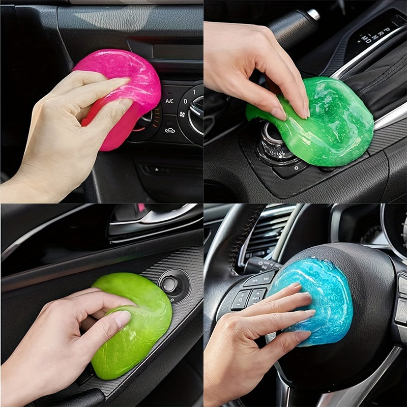 4pcs Car Cleaning Gels Universal Auto Detailing Tools Car Interior Cleaner Putty