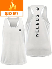 Men's Running Loose Tank Top Sleeveless Fast Dry Bodysuit