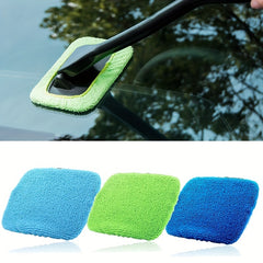 4pcs Car Window Cleaner Brush Replacement Cloth