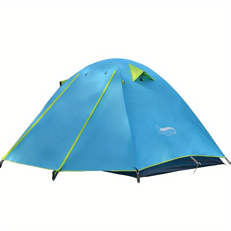 Rainproof Aluminum Pole Tent for 3-4 People