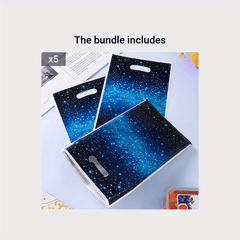 10pcs Starry Sky Theme Party Favor Bag