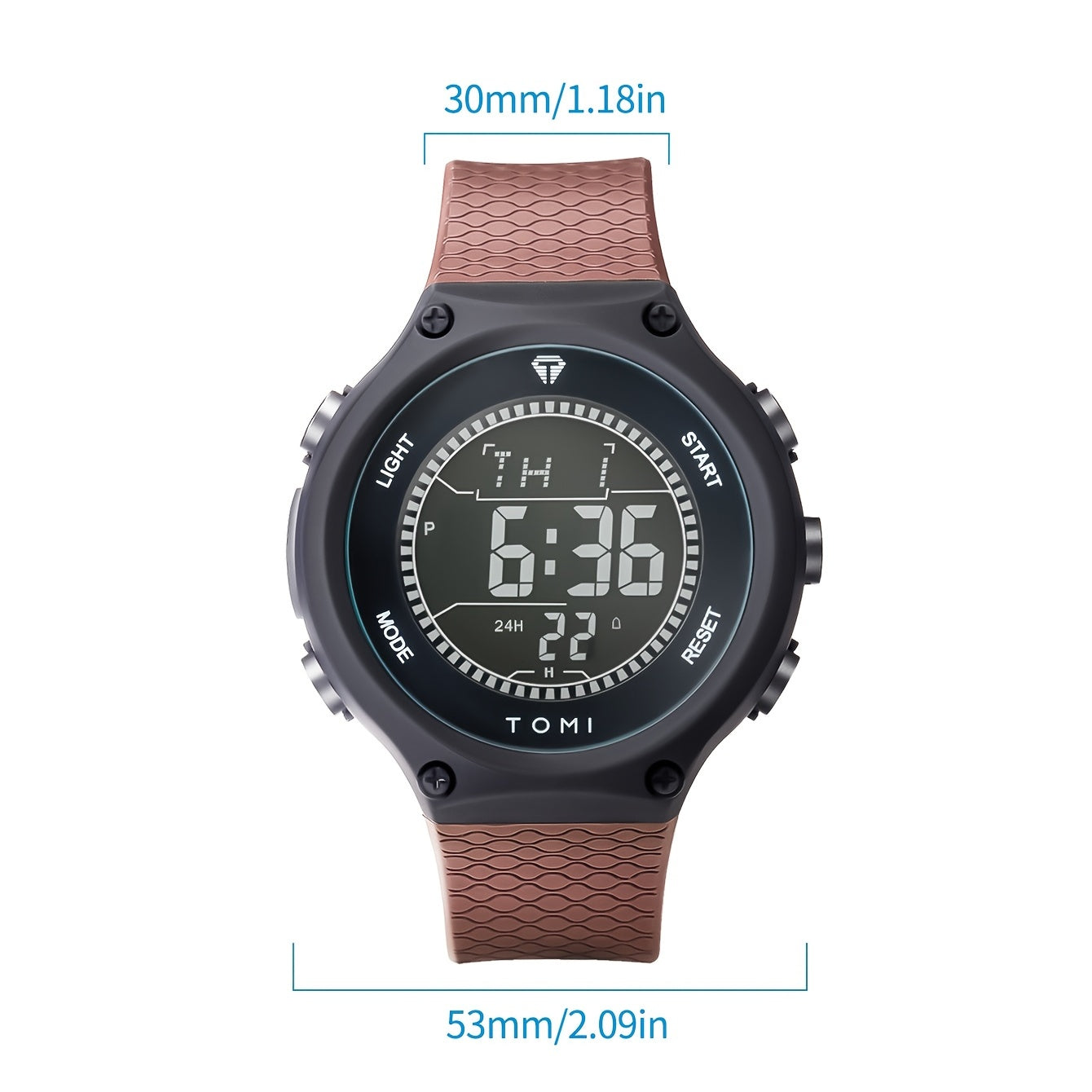 Teenager's Digital Sports Watch with Night Light