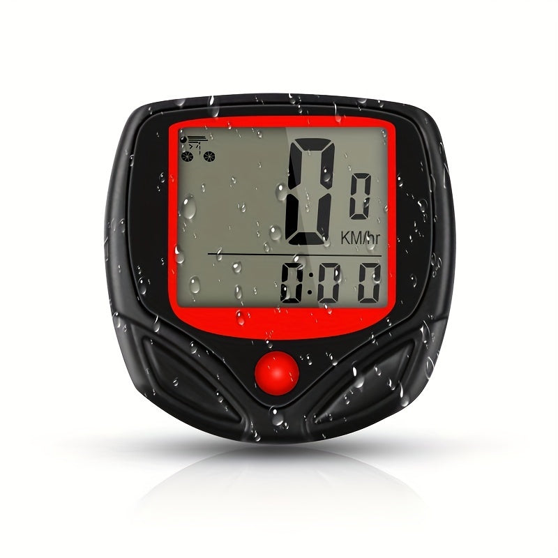 Waterproof GPS Bike Computer Cycle Speedometer LCD Display