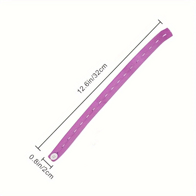 10pcs Lalla Roll Wardrobe Organizer Elastic Bundle Strap