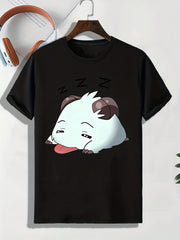 Men's Animal Pattern T shirt Active Stretch Tee