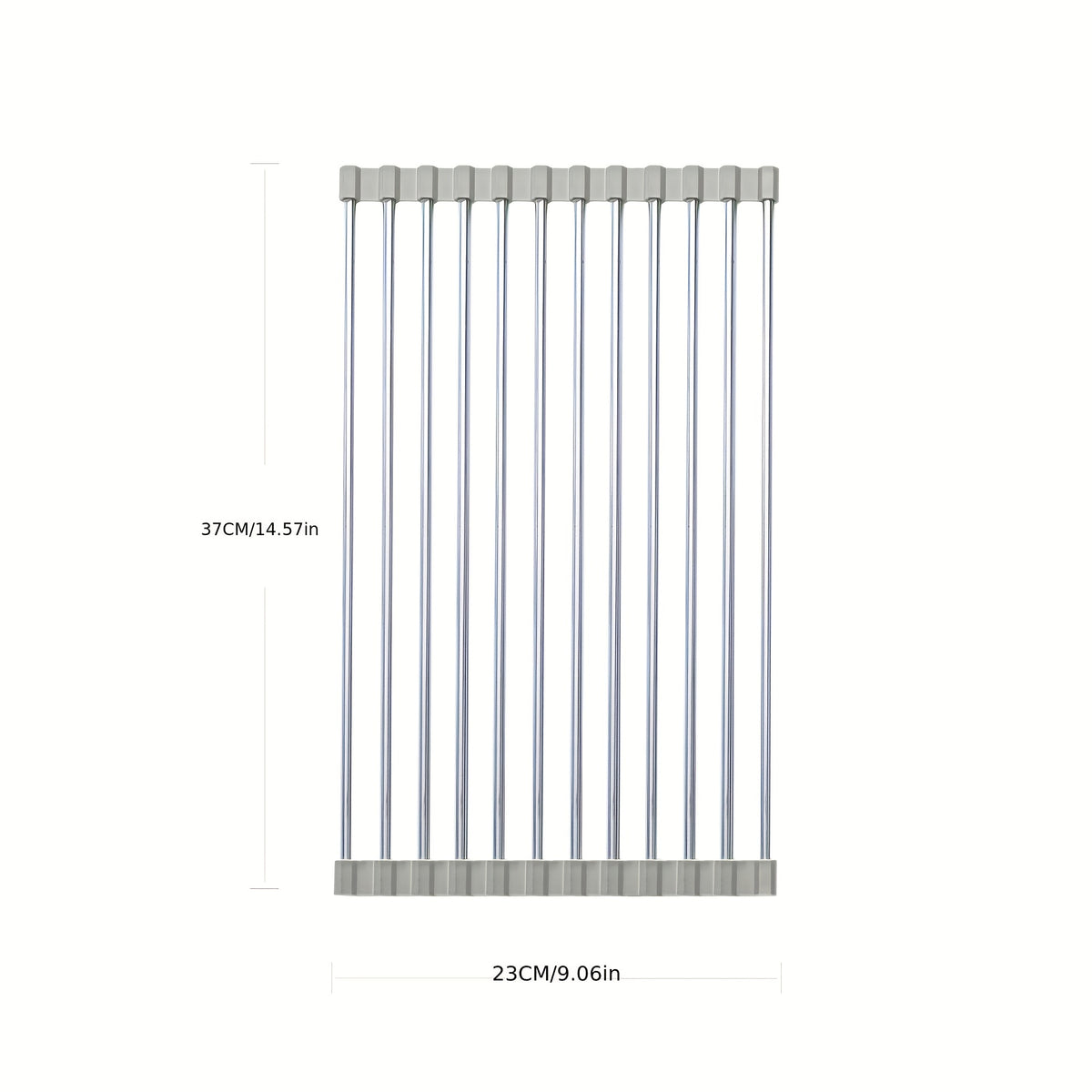 Roll Up Sink Drying Rack Stainless Steel Dish Drain Multifunctional Drainer
