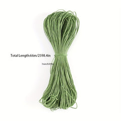 43" 1mm Waxed Thread Leather Cord DIY Jewelry Making Accessories