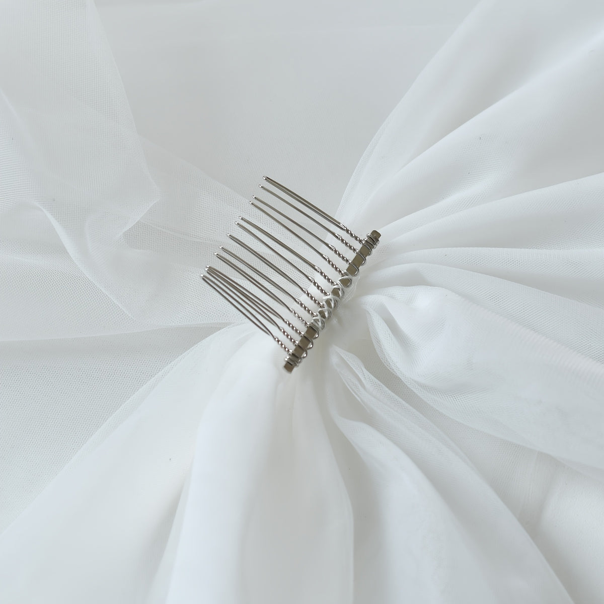 Large Bow Bride Veil Nylon Wedding Accessory Stylish Gowns Decor