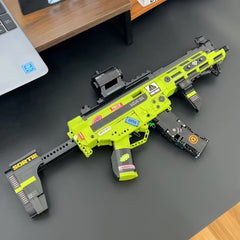 1698 pcs Military Building Block Set Toy Gun with Scope
