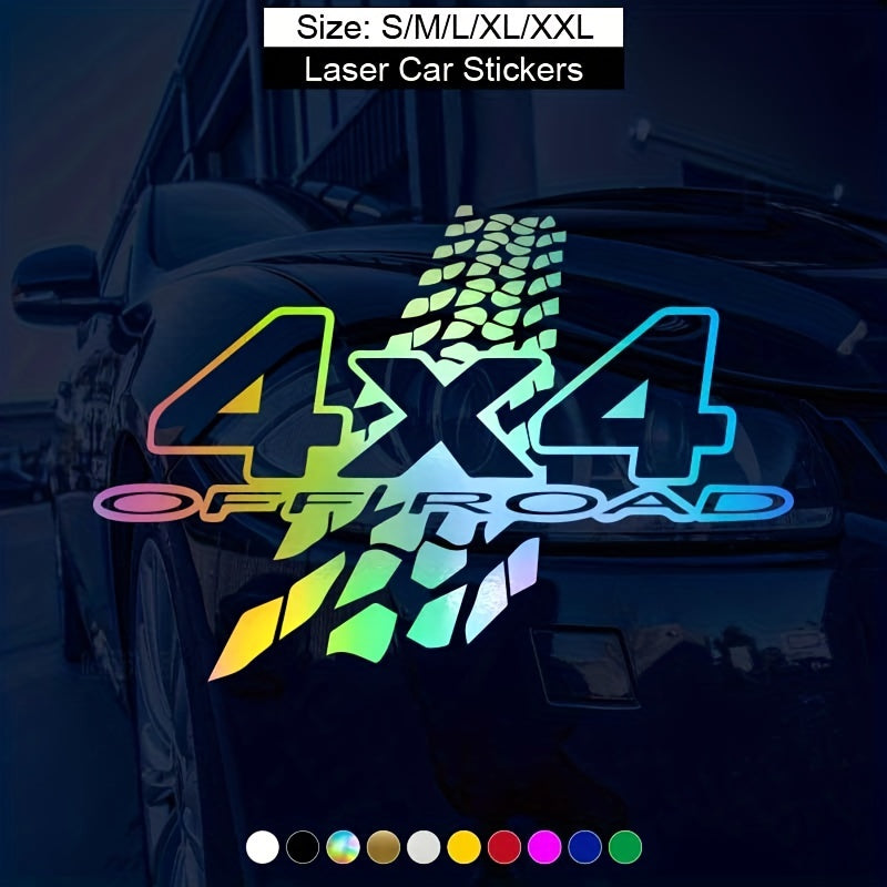 4x4 Off Road Mud Vinyl Decal - Stand Out with Style