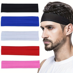 Unisex Sports Hairband - Breathable Sweat Absorbent