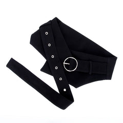 Denim Corset Belt Women's Wide Girdle Dress Skirt Decor