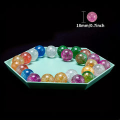 20pcs 19mm Rubber Bouncy Balls for Kids Sports Games Toy Balls