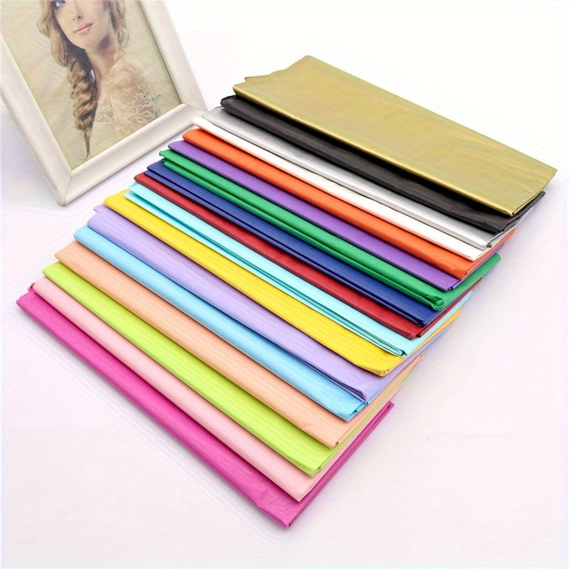 30 Sheets Tissue Paper Multicolor Bulk Pack: 49x65 cm DIY Arts