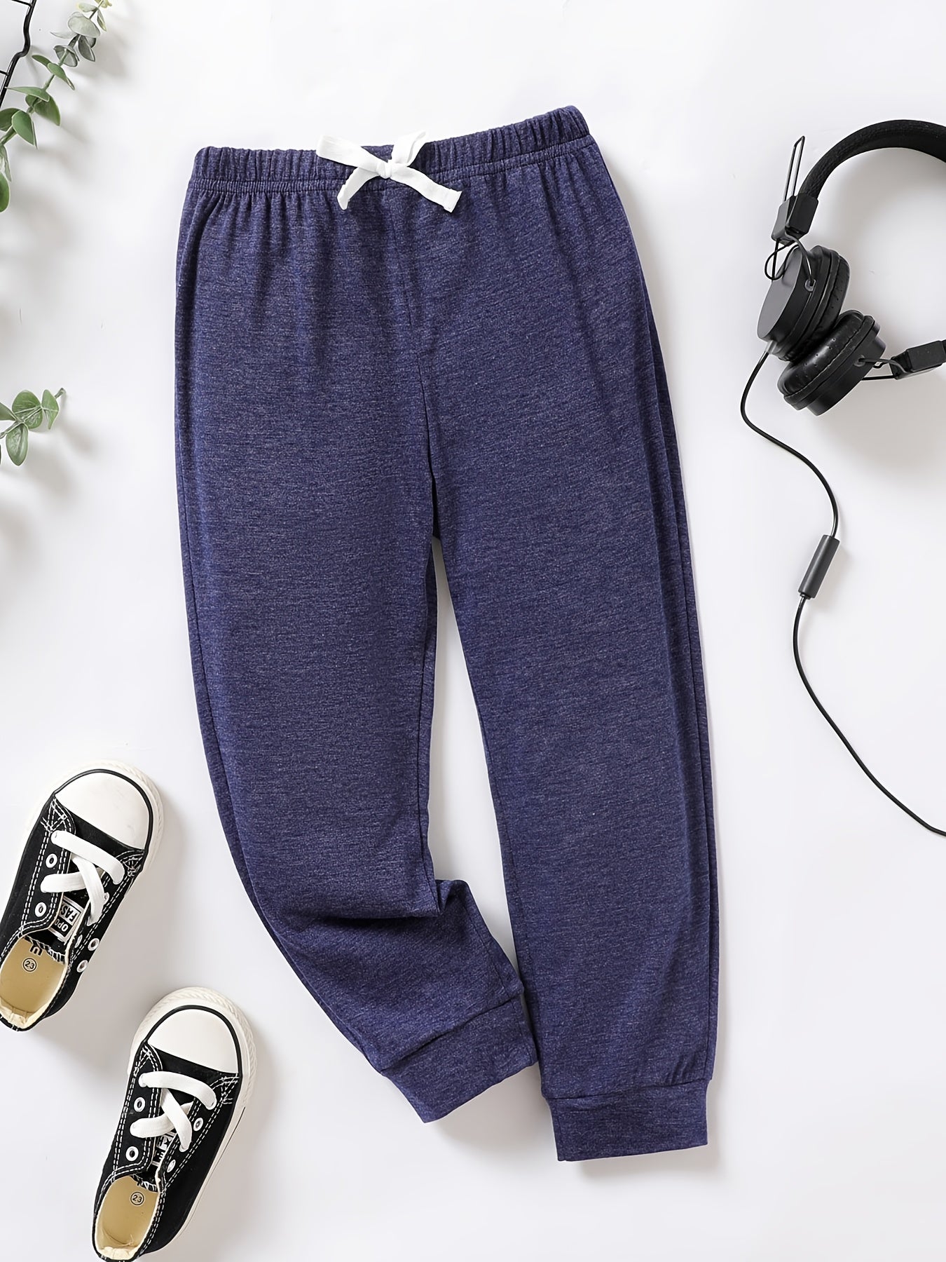 Boys Casual Drawstring Long Pants for Spring/Autumn