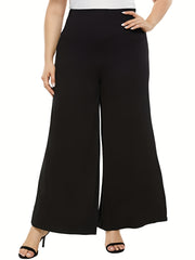  High Rise Wide Leg Pants