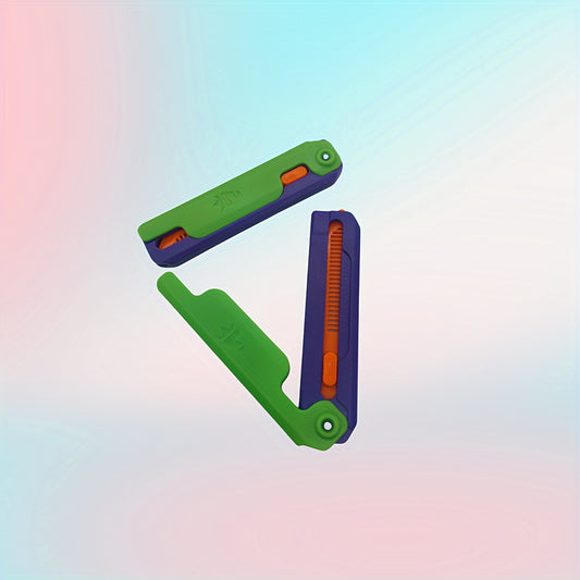 Folding Comb Gravity Stress Relief Toy Christmas Halloween Party Gift