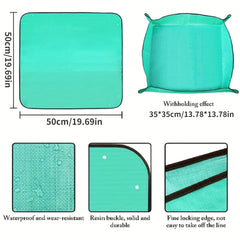 2pcs 50 Plant Potting Mats Waterproof Foldable Easy Transplanting