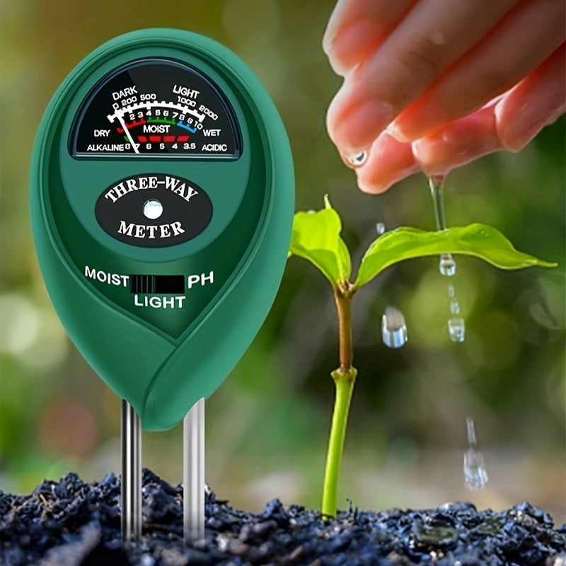 3-in-1 Soil Tester: Accurate PH and Humidity Readings
