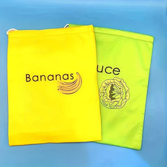 2pcs Reusable Storage Bag Organizer For Fresh Fruits Prevents Ripening