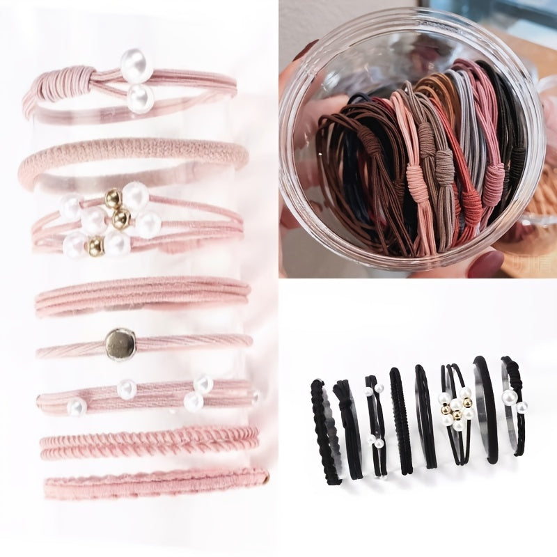 Seamless Hair Tie Hair Rope No Crease Ponytail Holders