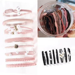 Seamless Hair Tie Hair Rope No Crease Ponytail Holders
