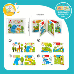 Interactive Bath Book & Floating Toy Set for Infants