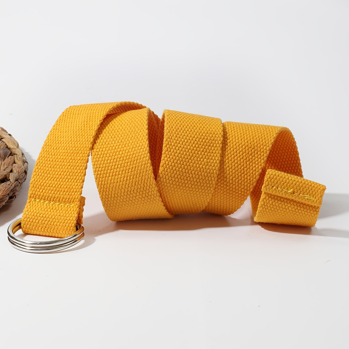 Casual Yellow Belt for Men and Women