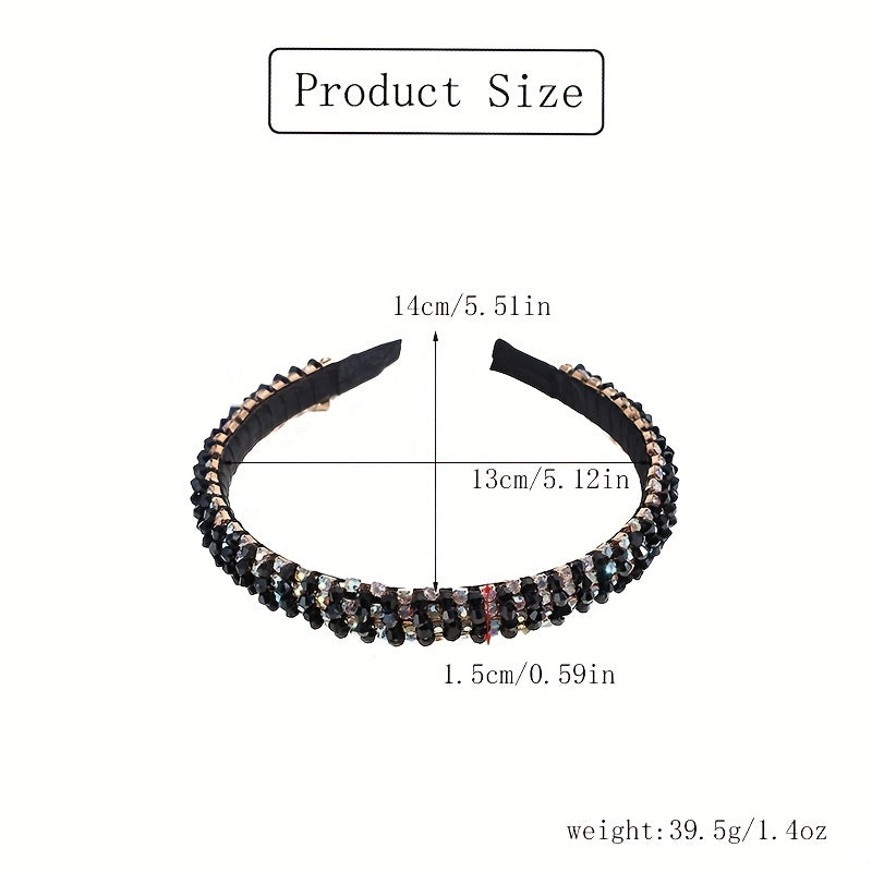 Rhinestone Headband Hair Band Crystal Headdress Women Girls