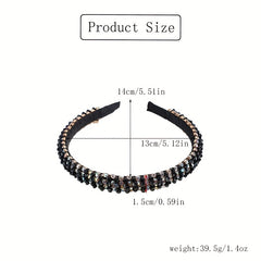Rhinestone Headband Hair Band Crystal Headdress Women Girls