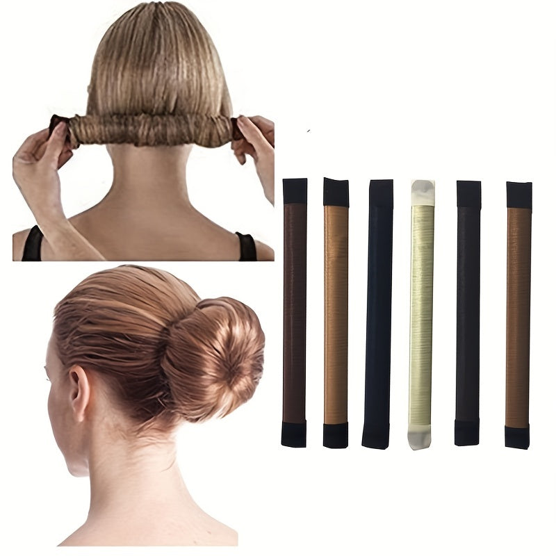 Magic Hair Bun Maker Twisted Updo French Curls Fast & Easy Crown Styler