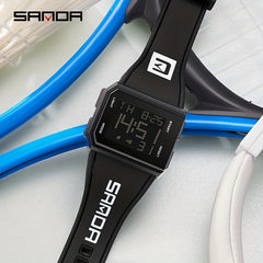 SANDA Men's Sports Digital Multifunction Watch