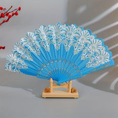 Antique Folding Fan 17 78 Cm For Women Girls Men