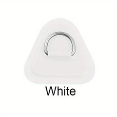 4pcs Stainless Steel D Ring Patches for Boats & Paddleboards